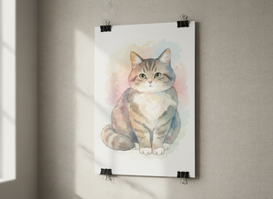 ghibli portrait — poster