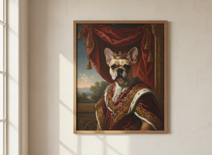 royal portrait — framed