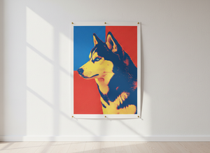 popart portrait — poster