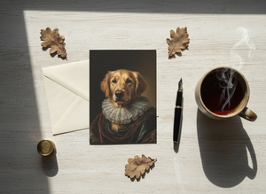 renaissance portrait — card