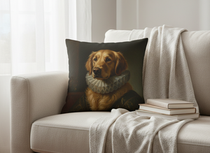 renaissance portrait — pillow