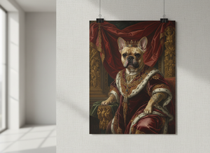 royal portrait — poster
