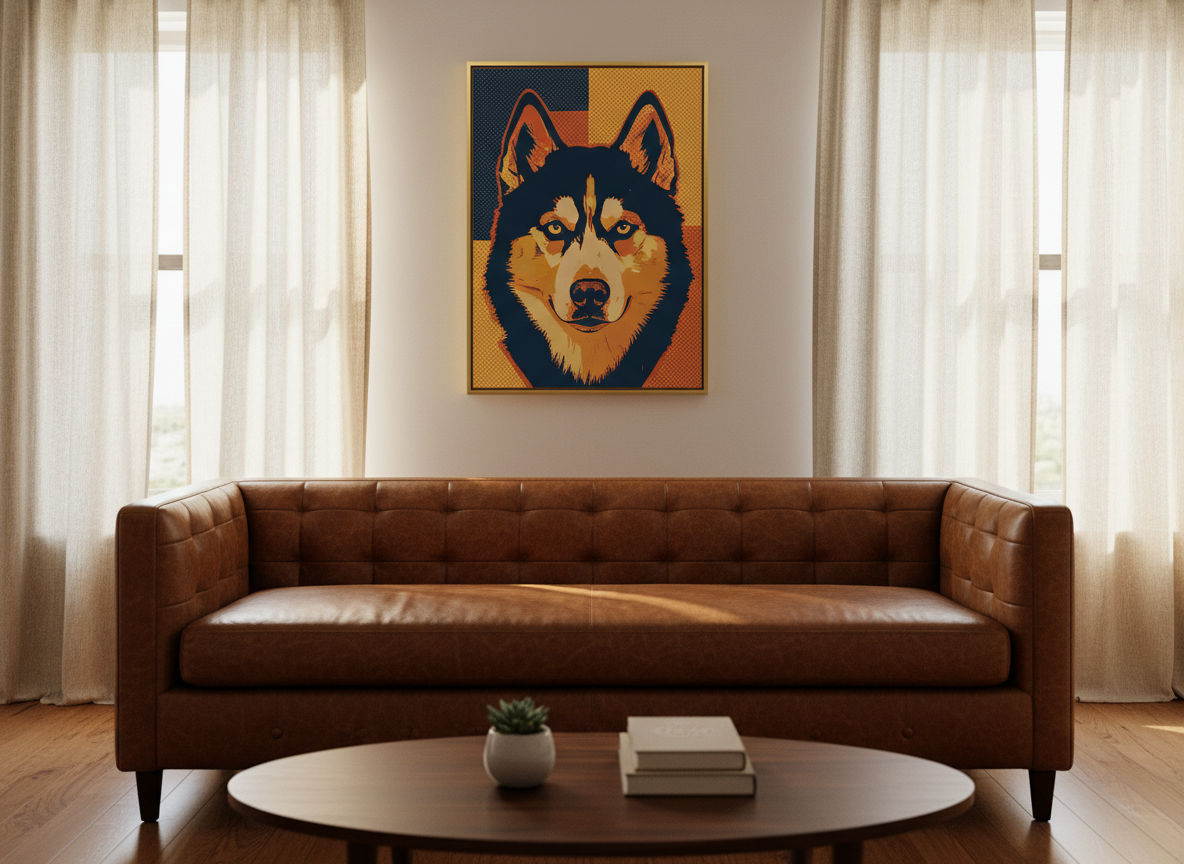 wildcard portrait — canvas
